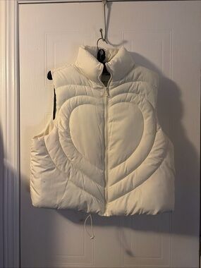 Fashion Nova Vest Women’s L Ivory